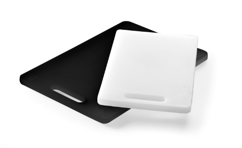 Dexas NSF Polysafe Chopping Board with Handle, 21.5 x 28 cm, White