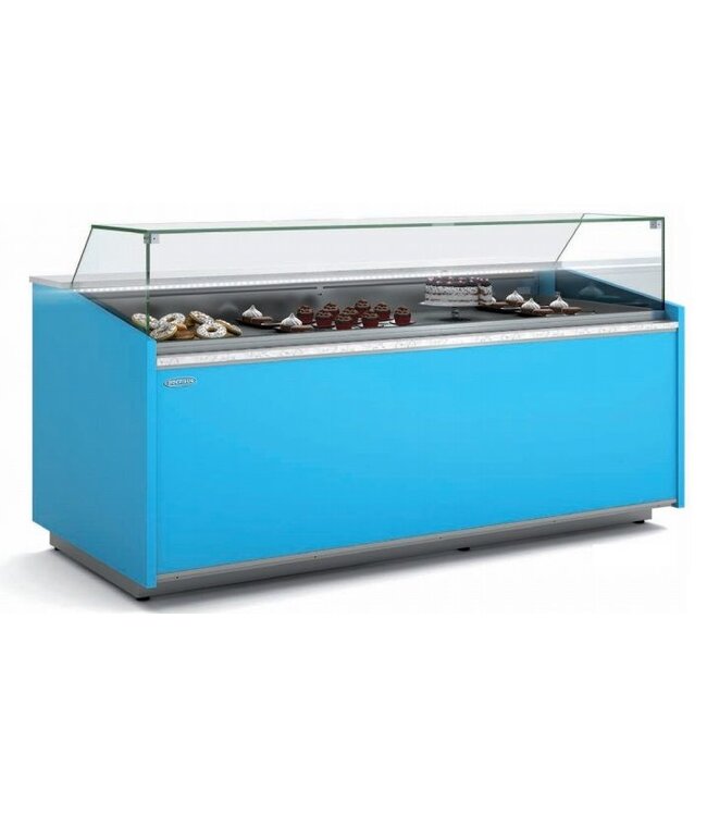 Koeltoonbank | VEG-10 | taart, gebak en vlees producten | (B)150,5x(D)100x(H)90/108,5cm | diverse opties