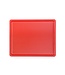 Snijplank HACCP GN 1/2 - 26,5x32,5cm - rood - (H)1,2cm