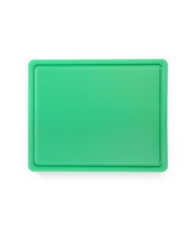 Snijplank HACCP GN 1/2 - 26,5x32,5cm - groen - (H)1,2cm