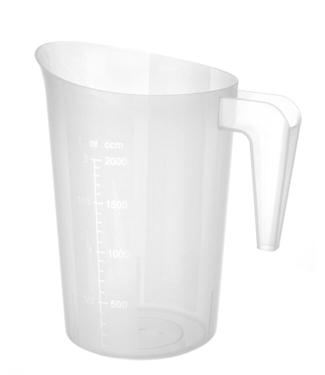 Maatbeker - stapelbaar - 2 liter - Ø16x(H)20,5cm