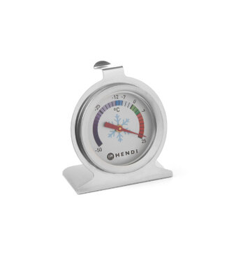 Koelkast thermometer - RVS - van -50°C tot 25°C