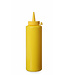Dispenser flacon - 0,7 liter - Ø7,0x(H)24,0cm - geel