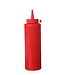 Dispenser flacon - 0,7 liter - Ø7,0x(H)24,0cm - rood