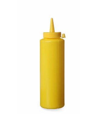 Dispenser flacon - 0,2 liter - Ø5,0x(H)18,5cm - geel