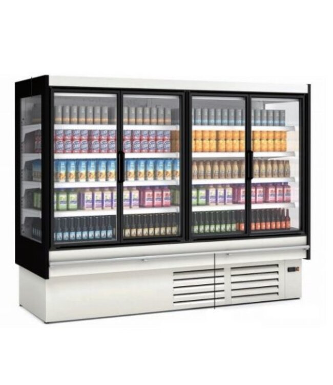 Wandkoeling DG3 06 M1 | Fruit, vlees- en zuivel producten | (B)68,5x(D)89,7x(H)200cm | Diverse opties