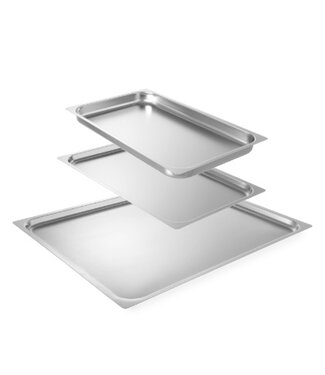 Hendi Gastronorm tray 2/1 - Profi Line - (B)53x(D)65x(H)2cm