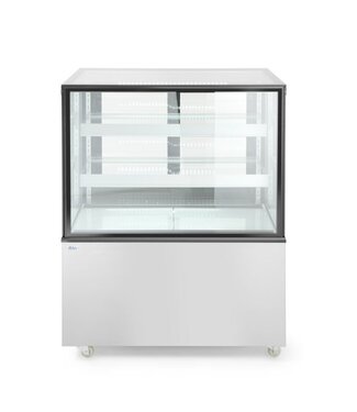 Hendi Koelvitrine | 300 liter | Glas | Met 2 glazen schappen | (B)67,5x(D)91,5x(H)121cm