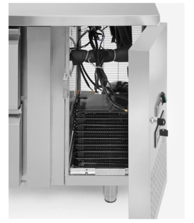 Koelwerkbank Profi Line | 4 Lades | 280 Liter | (B)136x(D)70x(H)85cm