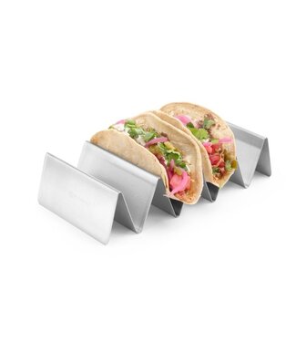 Taco houder - 4 vakken - (B)11,5x(D)22,5x(H)5cm