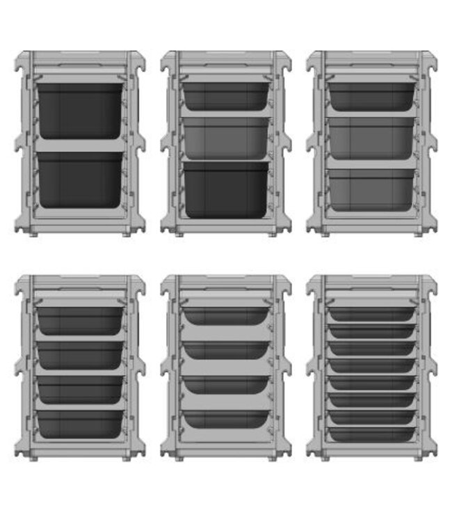 Thermo catering box - 100 liter - (B)46,5x(D)63,5x(H)66cm