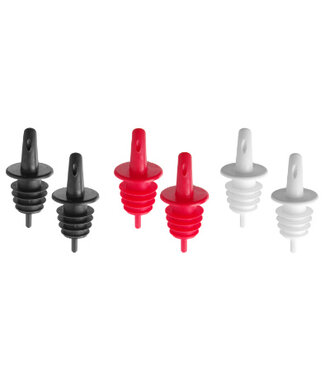BarUp Schenktuit - 2x zwart, 2x wit, 2x rood