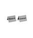 Gereserveerd/Reserviert tafelbordje | RVS | 4 Stuks | (B)3,5x(D)5x(H)4cm