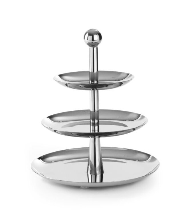 Etagère met 3 plateaus - Ø26,8x(H)32cm