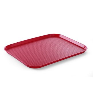 Fastfood dienblad - large - rood - (B)45x(D)35x(H)2cm