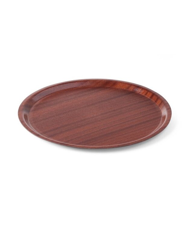 Dienblad woodform - rond met lage rand - Ø38cm