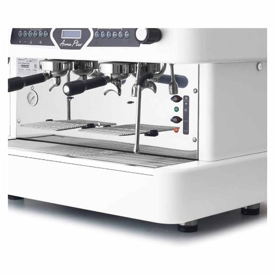 krijgen Succesvol Punt Espresso machine | 2 groeps | automatisch | wit | (B)75x(D)60x(H)59,5cm -  HorecaRama