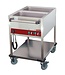 Diamond Bain-marie trolleywagen | 2x 1/1GN | (B)90x(D)65x(H)90cm