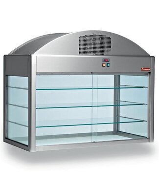 Diamond Koelvitrine | 3 niveaus | 6x 1/1GN | (B)216x(D)73x(H)115cm