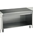 Diamond Neutrale werk unit | RVS | op open kast | 4x 1/1GN | (B)150x(D)80x(H)90cm