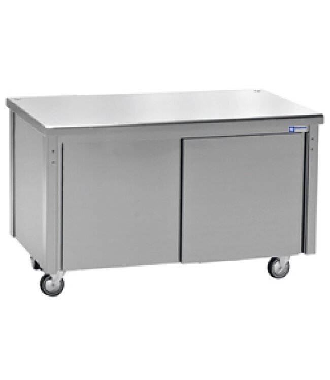 Kast element | RVS | met klapdeuren | 3x 1/1GN | (B)120x(D)70x(H)90cm