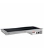 Vitrokeramische bakplaat | drop-in model | 4x 1/1GN | (B)145,5x(D)70x(H)19cm