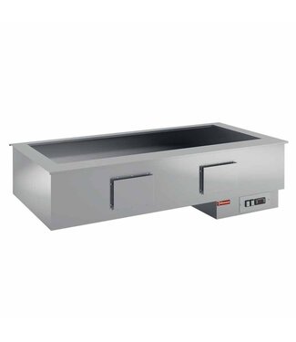 Diamond Bain-marie | drop-in model | 5x 1/1GN | geventileerd | (B)178x(D)70x(H)38cm