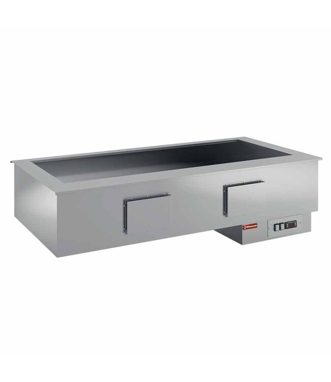 Bain-marie | drop-in model | 5x 1/1GN | geventileerd | (B)178x(D)70x(H)38cm