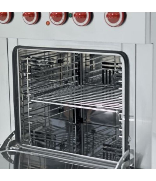 Elektrisch fornuis | Diamond Pro 600 | 4x 2kW | incl elektrische oven | (B)60x(D)60x(H)85/97cm