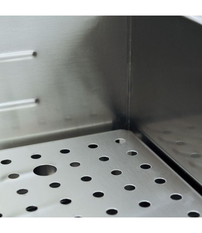 Bain-marie | Diamond Pro 600 | elektrisch | 1x 1/1GN en 2x 1/4GN | (B)60x(D)60x(H)28/40cm