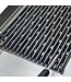 Lavasteengrill| Diamond Pro 600 | gas | (B)30x(D)60x(H)28/40cm