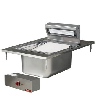 Diamond Frites warmer | Diamond | drop in unit | elektrisch | 1kW | (B)40x(D)60cm