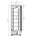 Zwarte vrieskast met 2 glazen deuren | Side-by-side | 1000L | (H)199,7x125,3x71cm