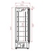 Zwarte vrieskast met 2 glazen deuren | Side-by-side | 1000L | (H)199,7x(B)125,3x(D)71cm