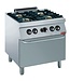 Gasfornuis | Diamond Maxima 700 | 4x 5,5kW | incl gasoven | (B)80x(D)70/73x(H)85/92cm