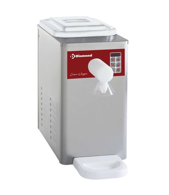 Diamond Slagroomtoestel RVS | Diamond | 300 liter/uur | (B)25x(D)47x(H)45cm