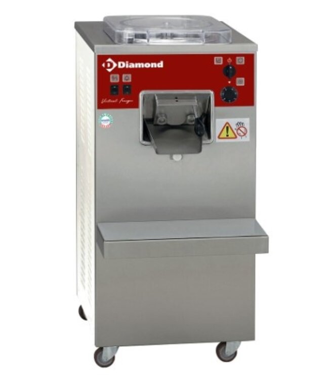 Diamond IJsmachine | Diamond | 20 liter/uur | luchtcondensor | (B)46x(D)51x(H)96cm