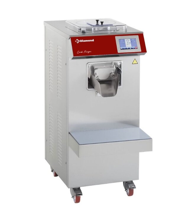 IJsmachine en pasteurisator | Diamond | 35 liter/uur | Watercondensor | (B)49x(D)60x(H)110cm