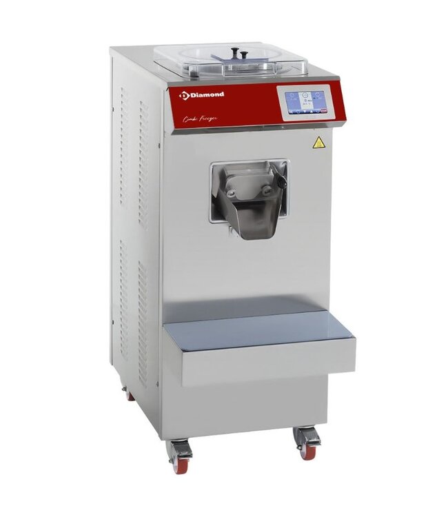 IJsmachine en pasteurisator | Diamond | 60 liter/uur | luchtcondensor | (B)51x(D)90x(H)115cm