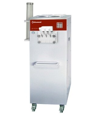 Diamond Softijsmachine | Diamond | 22,5kg/uur | luchtcondensor | (B)50x(D)55x(H)145cm