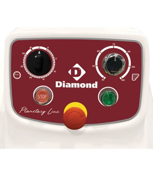 Planetaire mixer | Diamond Planetary | 40 liter | 2,2kW | (B)65x(D)91x(H)152cm