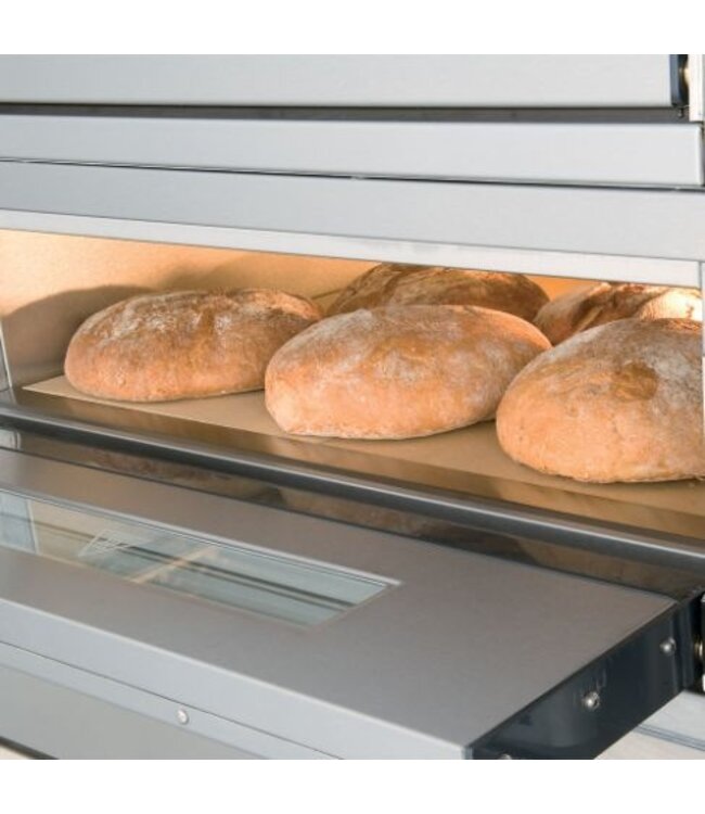 Oven bakkerij en banketbakkerij | Diamond Modular | 13kW | elektrisch | 6x 60x40cm | (B)166x(D)161x(H)36cm