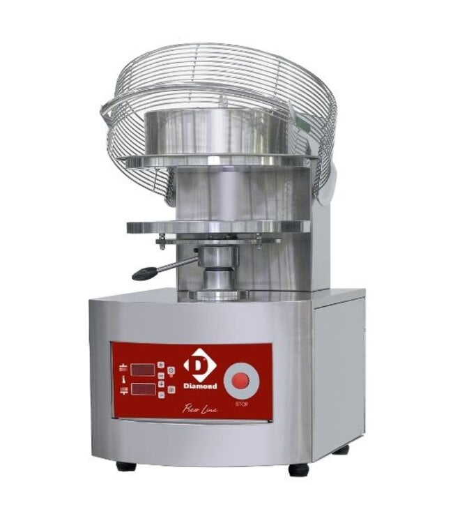 Pizza pletter | Diamond Press | 6kW | Ø450mm | (B)55x(D)71x(H)84,5cm