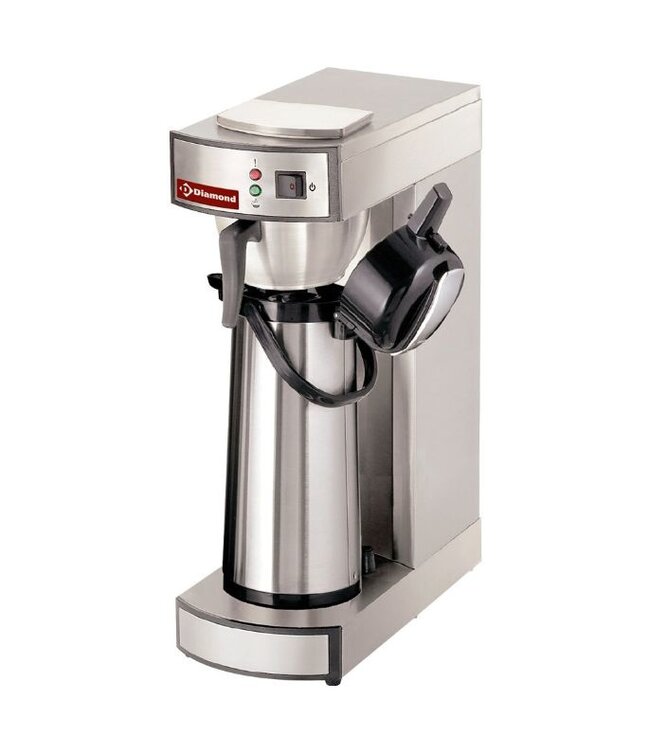 Koffiepercolator | 2,2 liter | halfautomatisch | (B)19,6x(D)36x(H)56,3cm