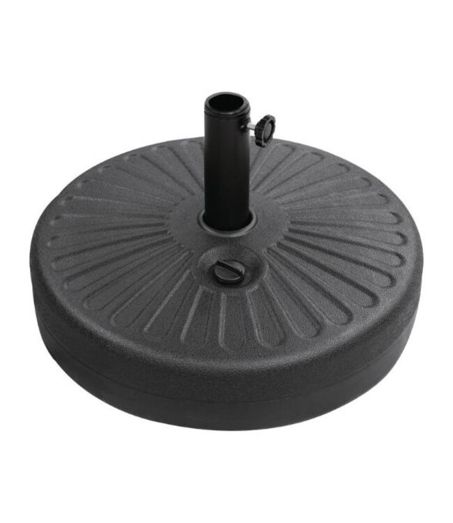 Parasolvoet kunststof - 20L inhoud