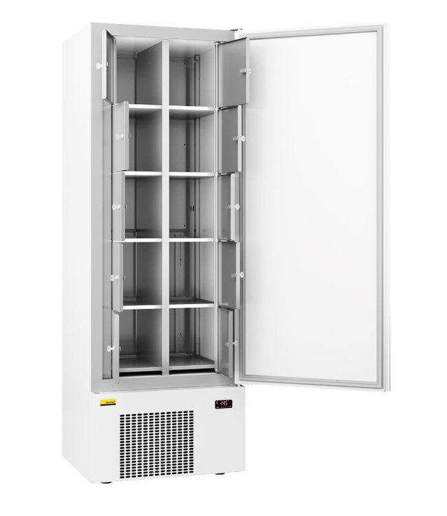 Gemeenschappelijke koelkast met afsluitbare vakken | 12 vakken | (H)192x(B)66,4x(D)59,4cm