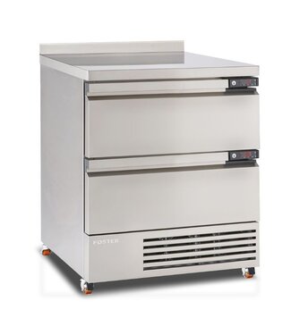 Foster FlexDrawer werkbank - Foster - FFC4-2 - 35-206 - met spatrand - koelen en vriezen