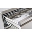 FlexDrawer werkbank - Foster - FFC4-2 - 35-206 - met spatrand - koelen en vriezen