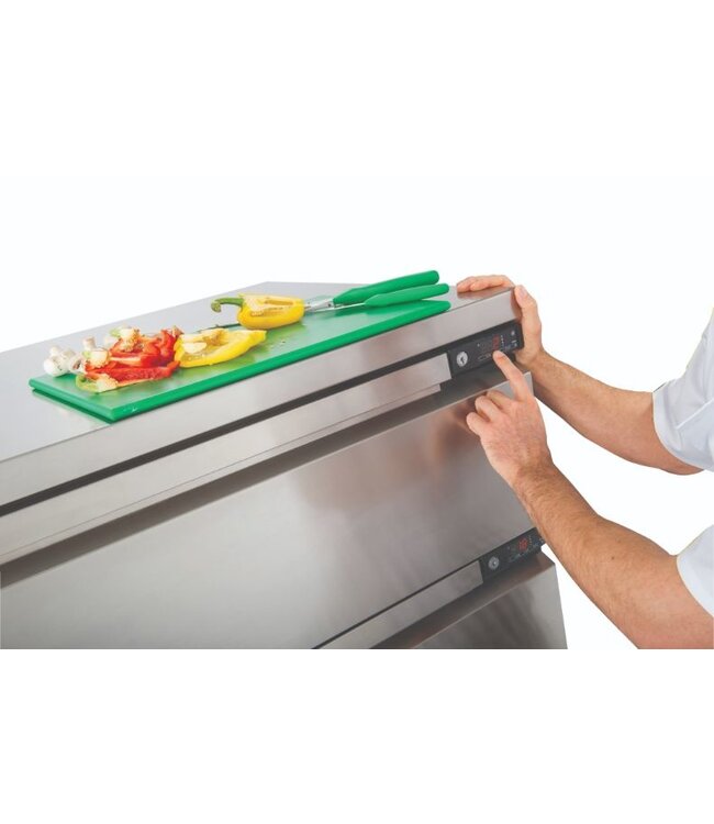 FlexDrawer werkbank - Foster - FFC3-1 - 35-204 - Met spatrand - koelen en vriezen