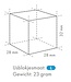 IJsblokjesmachine IM-45CNE-HC - 46kg/24u - luchtgekoeld